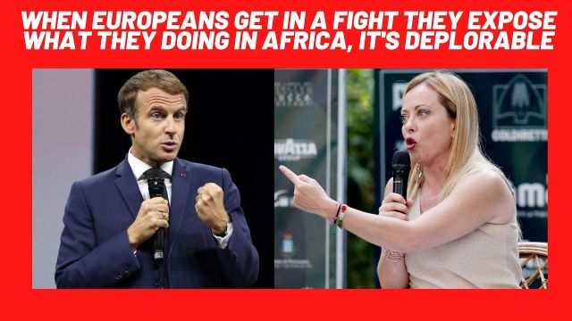 Italy’s Giorgia Meloni tells how France Emmanuel Macron created mass migration from Africa